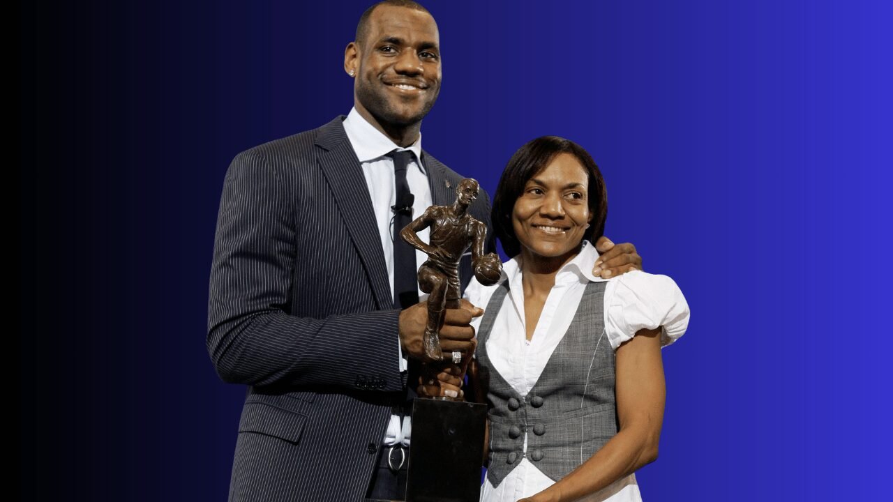 lebron james parents